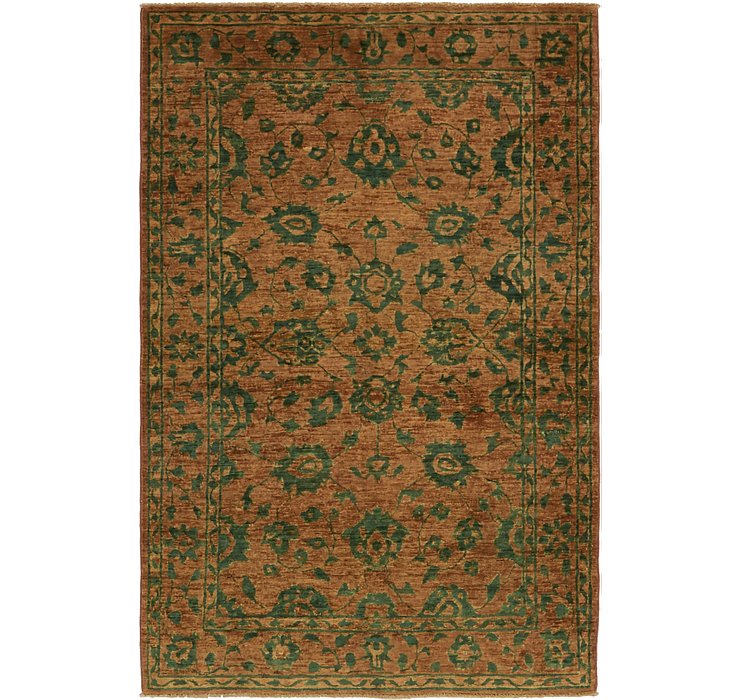 4' x 6' Over-Dyed Ziegler Rug