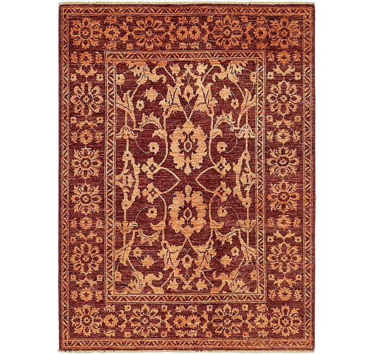 4' 9 x 6' 7 Peshawar Ziegler Rug