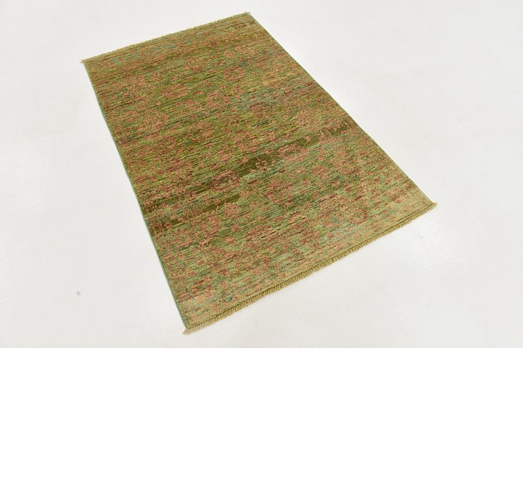 3' 2 x 4' 7 Over-Dyed Ziegler Rug