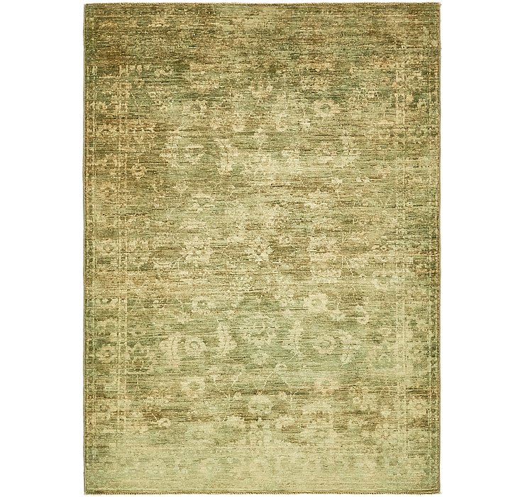 4' 3 x 5' 10 Over-Dyed Ziegler Rug