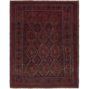 HandKnotted 5' x 6' 7 Sumak Rug