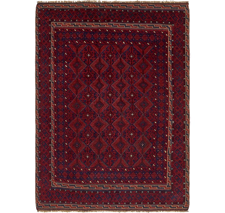 4' 5 x 6' Sumak Rug