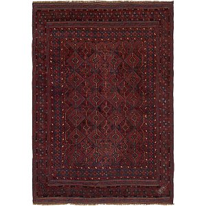 Unique Loom 4' 8 x 6' 8 Sumak Rug
