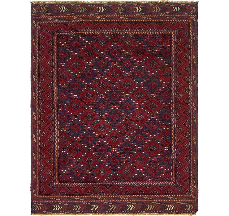 4' 9 x 6' 4 Sumak Rug