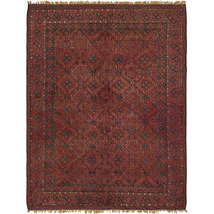 HandKnotted 4' 6 x 6' Sumak Rug
