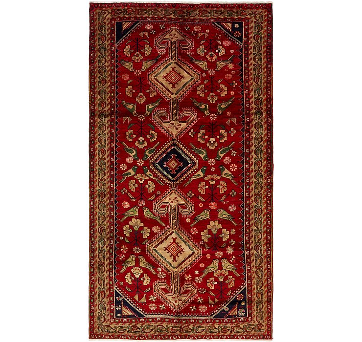 5' 6 x 10' 6 Shiraz Persian Rug