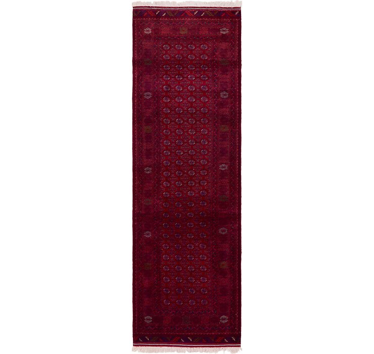 2' 10 x 9' 4 Afghan Mouri Oriental R...