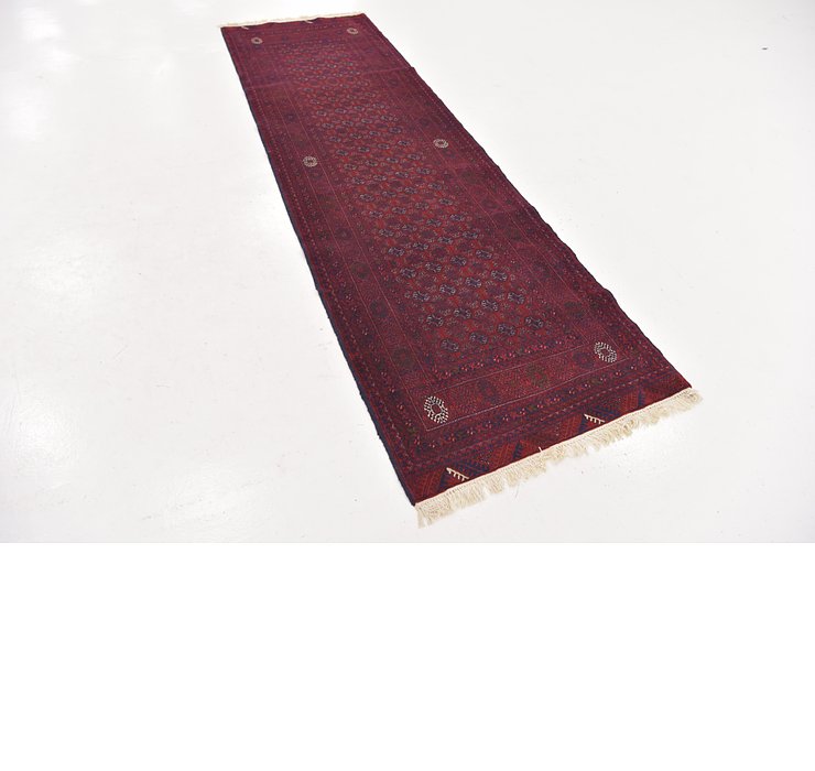 2' 9 x 9' 6 Afghan Mouri Oriental R...