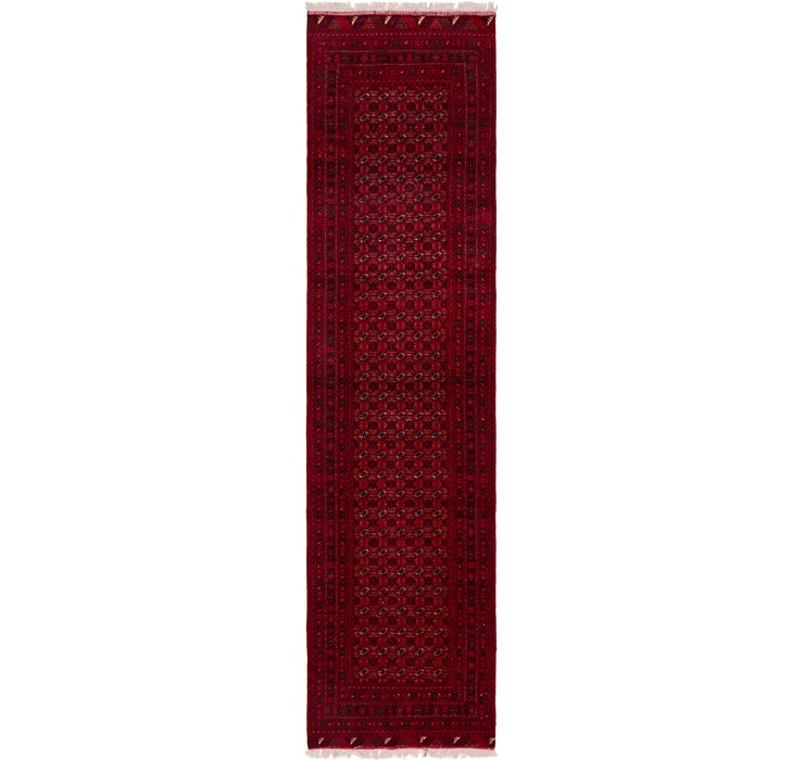 3' x 12' 8 Afghan Mouri Oriental R...