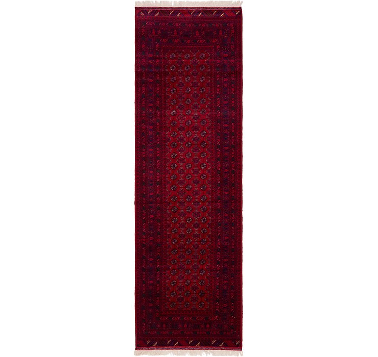 2' 10 x 9' 8 Afghan Mouri Oriental R...