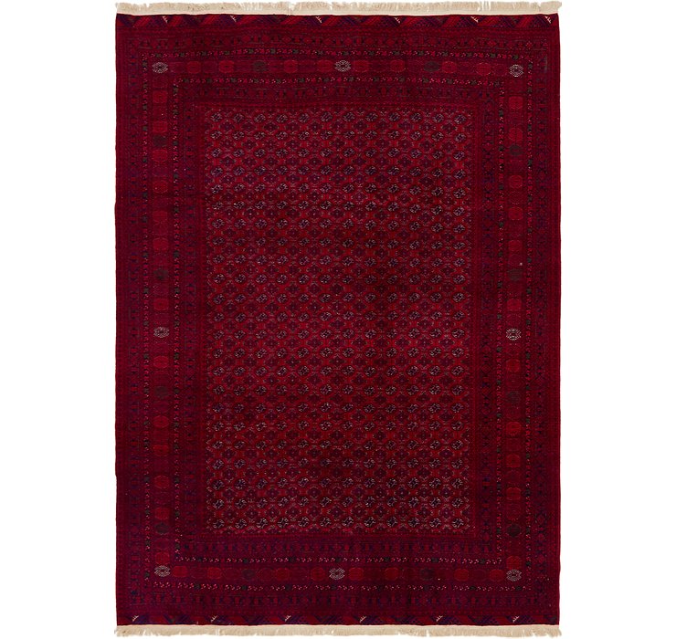 6' 10 x 9' 7 Afghan Mouri Oriental Rug