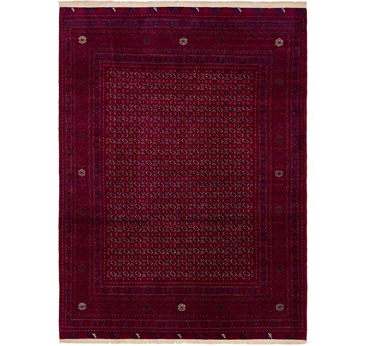 6' 10 x 9' 5 Afghan Mouri Oriental Rug