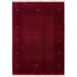 6' 6 x 9' 7 Afghan Mouri Rug