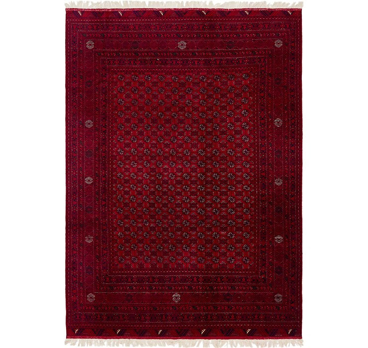6' 6 x 9' 7 Afghan Mouri Rug