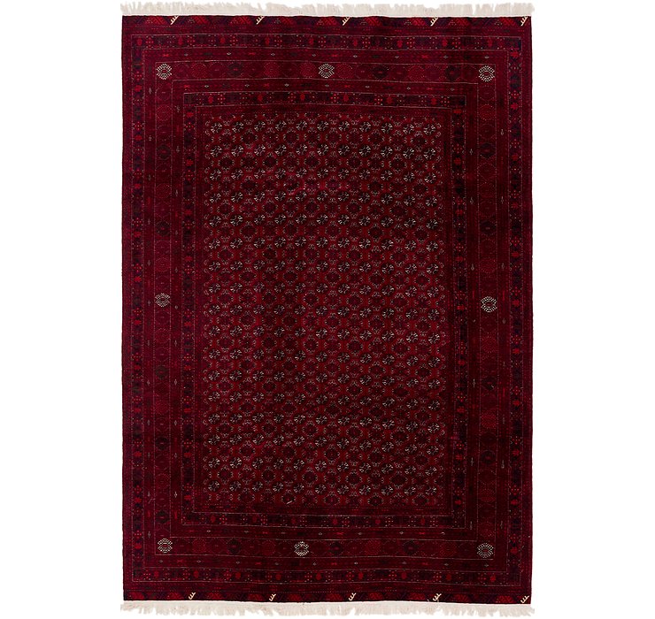 6' 5 x 9' 4 Afghan Mouri Oriental Rug