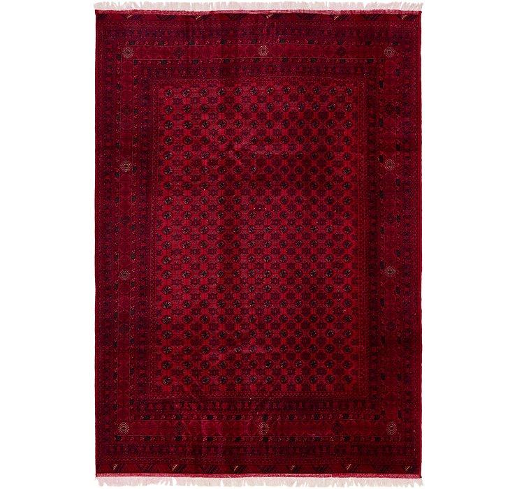 6' 6 x 9' 8 Afghan Mouri Oriental Rug