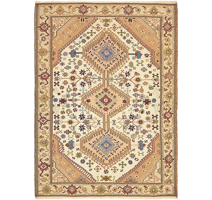 4' 4 x 6' Sirjan Persian Rug