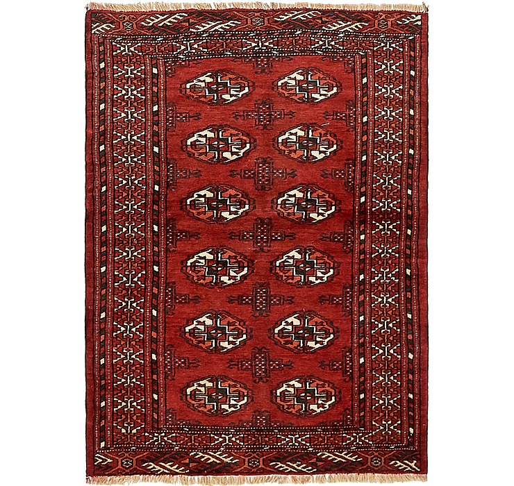 3' x 4' 4 Torkaman Persian Rug