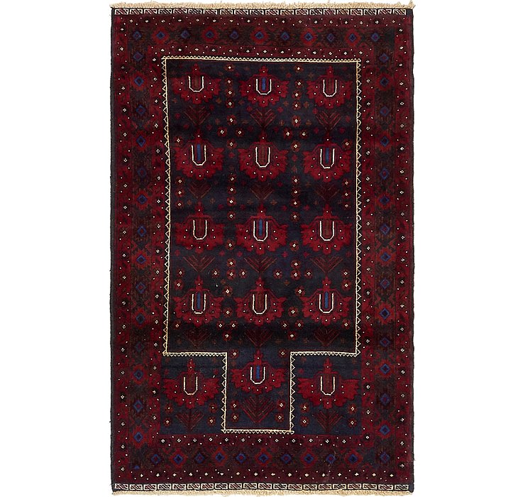 3' x 5' Balouch Persian Rug