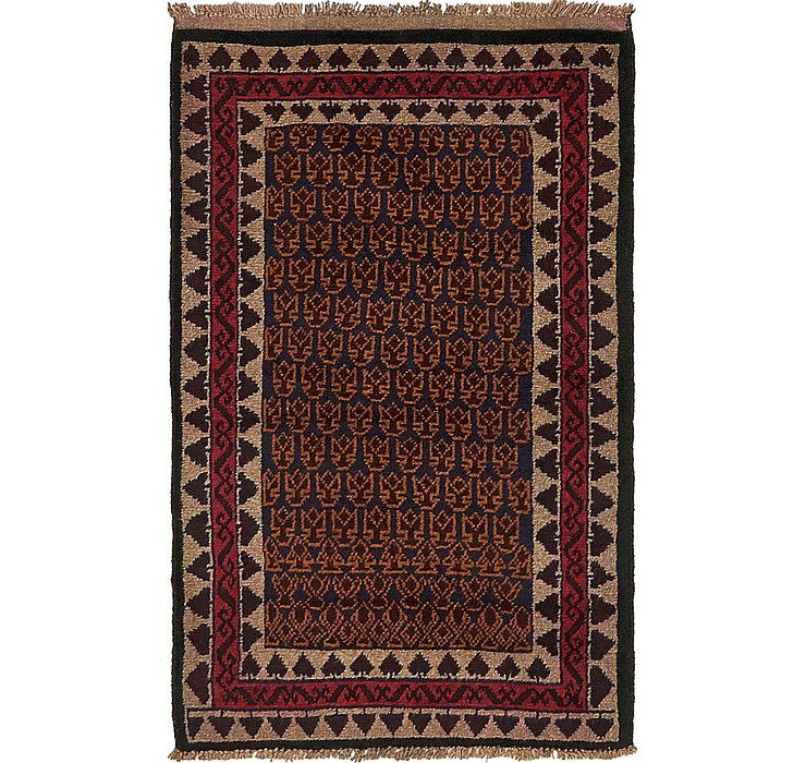 2' 10 x 4' 6 Balouch Persian Rug