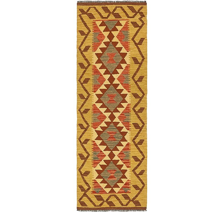 2' x 6' 5 Kilim Maymana Runner Rug