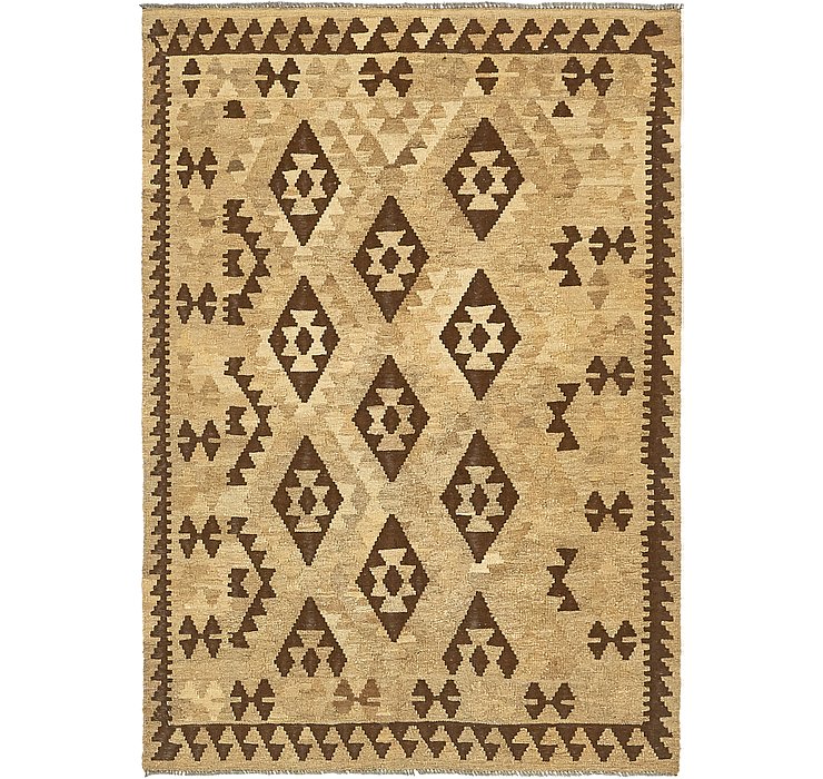 4' 2 x 6' Kilim Maymana Rug