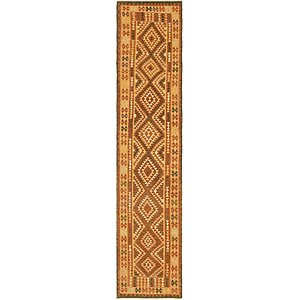4' x 15' 3 Kilim Maymana Runner Rug