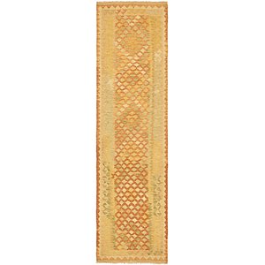 2' 5 x 9' 5 Kilim Maymana Runner Rug