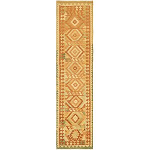 2' 4 x 9' 9 Kilim Maymana Runner Rug