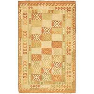 4' x 6' 7 Kilim Waziri Rug