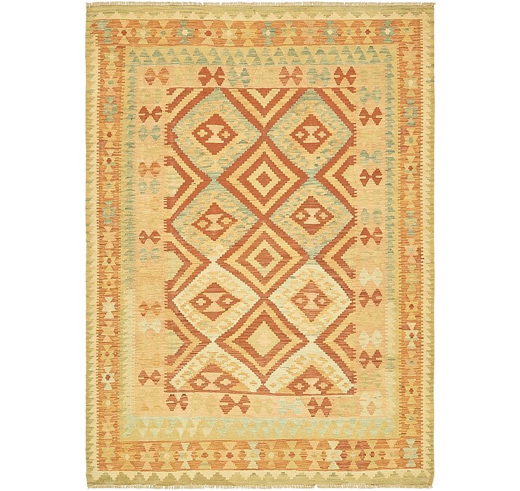 5' x 6' 10 Kilim Waziri Rug