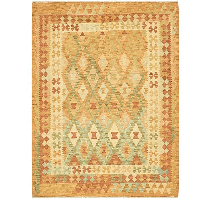 4' 8 x 6' 3 Kilim Waziri Rug
