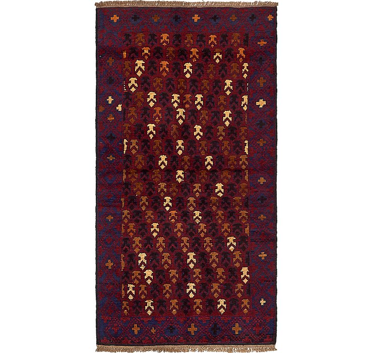 3' 4 x 6' 6 Balouch Persian Rug