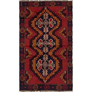 Unique Loom 3' 3 x 5' 10 Balouch Persian Rug