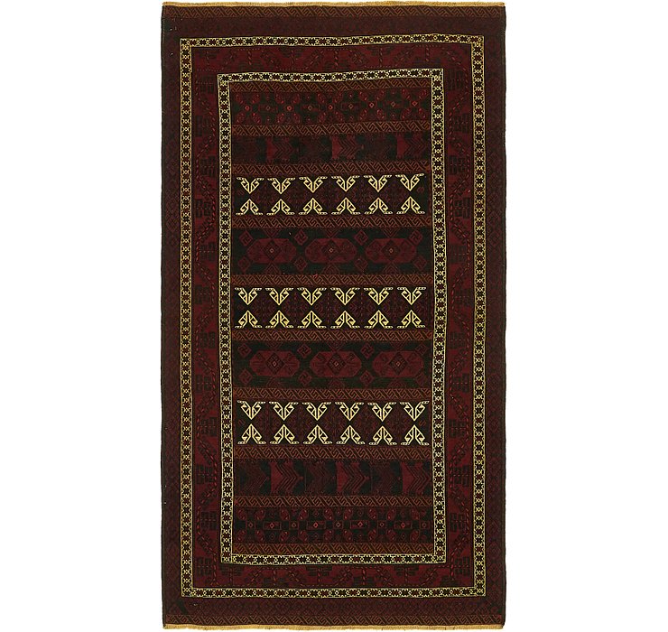 HandKnotted 5' 2 x 9' 5 Sumak Rug