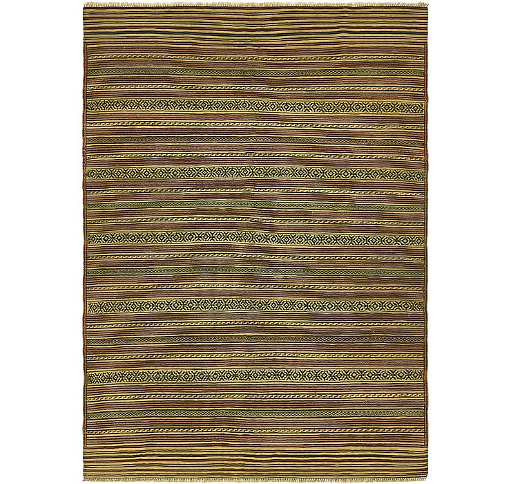 4' 6 x 6' 5 Kilim Fars Rug