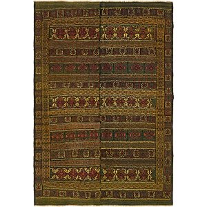 Unique Loom 5' 5 x 8' Sumak Rug