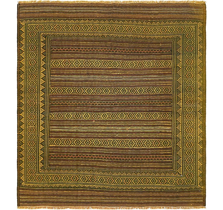 4' 8 x 5' 2 Kilim Fars Rug