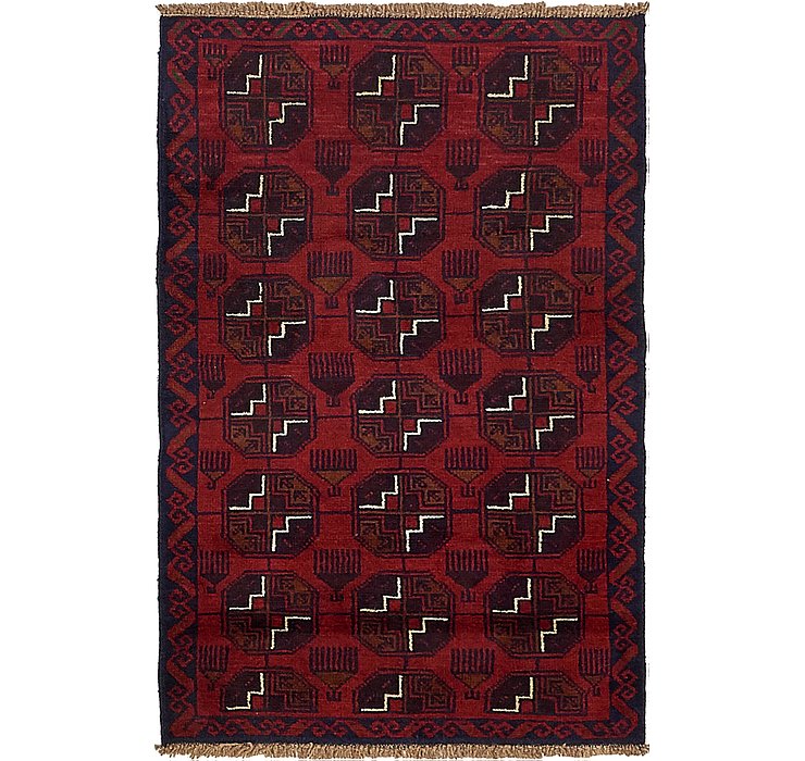 3' x 4' 7 Balouch Persian Rug