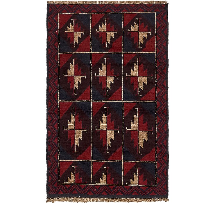 2' 10 x 4' 9 Balouch Persian Rug