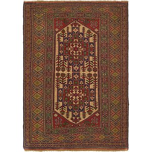 Unique Loom 5' x 7' 7 Sumak Rug