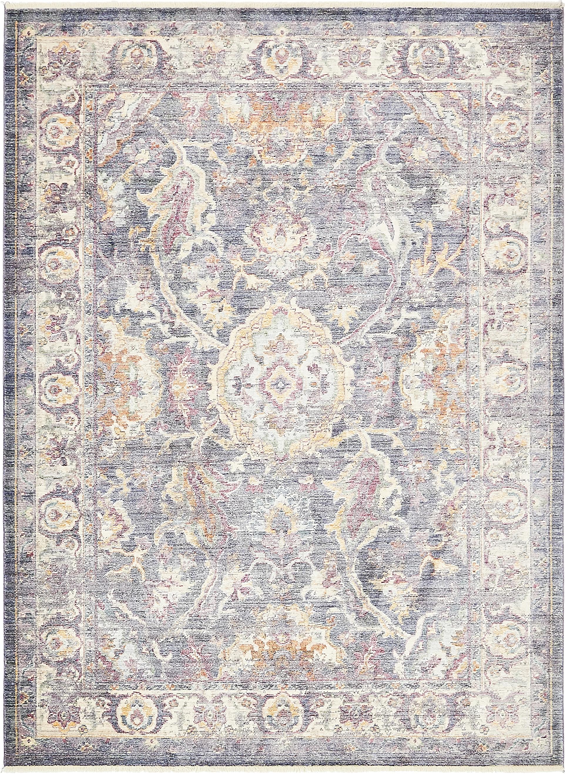 Navy Blue 5' 4 x 7' 3 Aqua Rug eSaleRugs