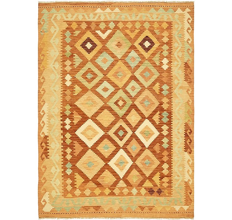 4' 8 x 6' 6 Kilim Waziri Rug