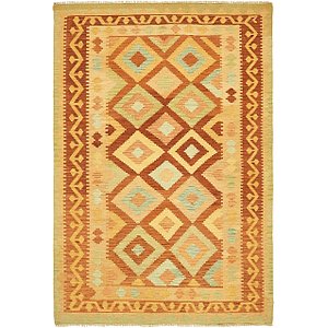 4' 7 x 7' Kilim Waziri Rug