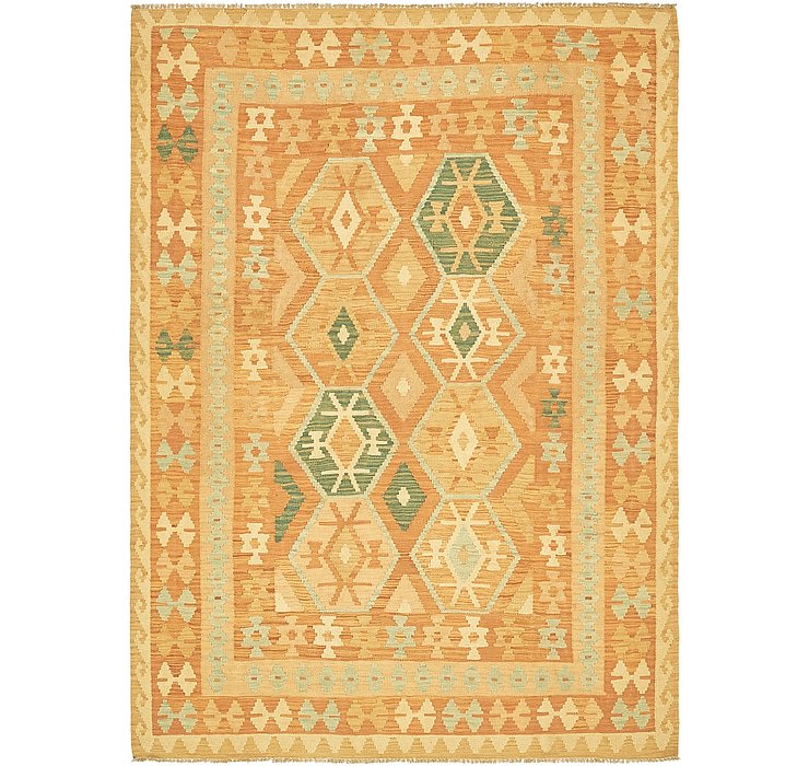 4' 8 x 6' 6 Kilim Waziri Rug