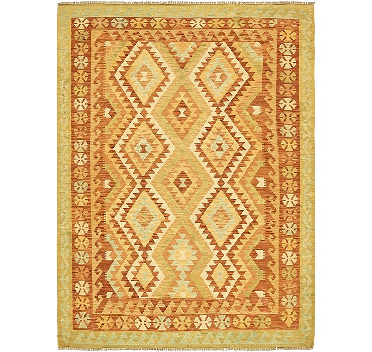 4' 8 x 6' 5 Kilim Waziri Rug