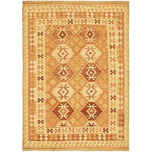 Unique Loom 4' 9 x 6' 8 Kilim Waziri Rug
