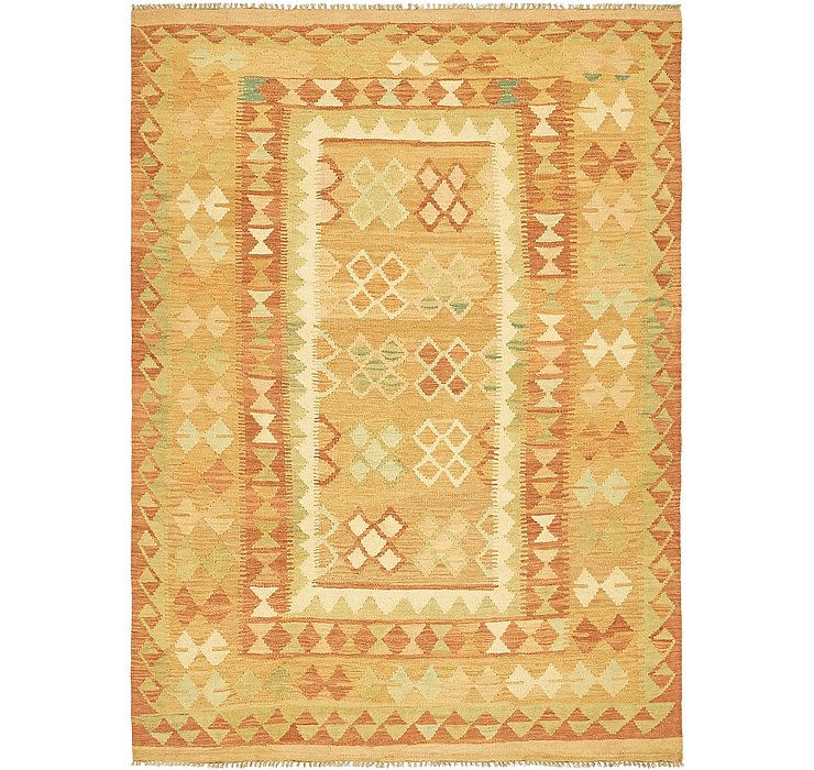 4' 9 x 6' 8 Kilim Waziri Rug