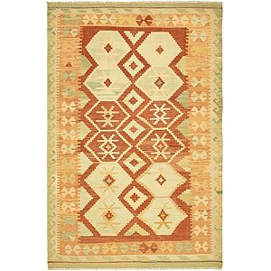 3' 10 x 6' Kilim Waziri Rug