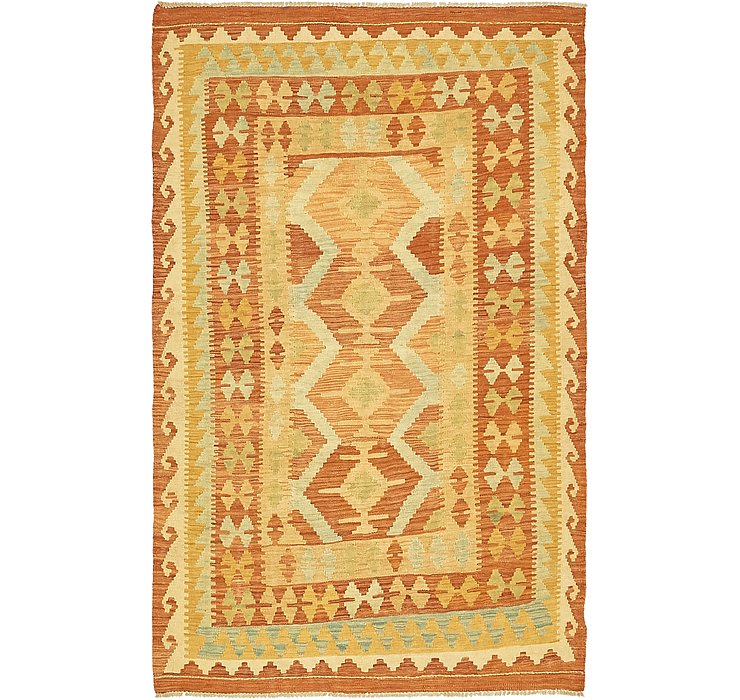 3' 9 x 5' 10 Kilim Waziri Rug